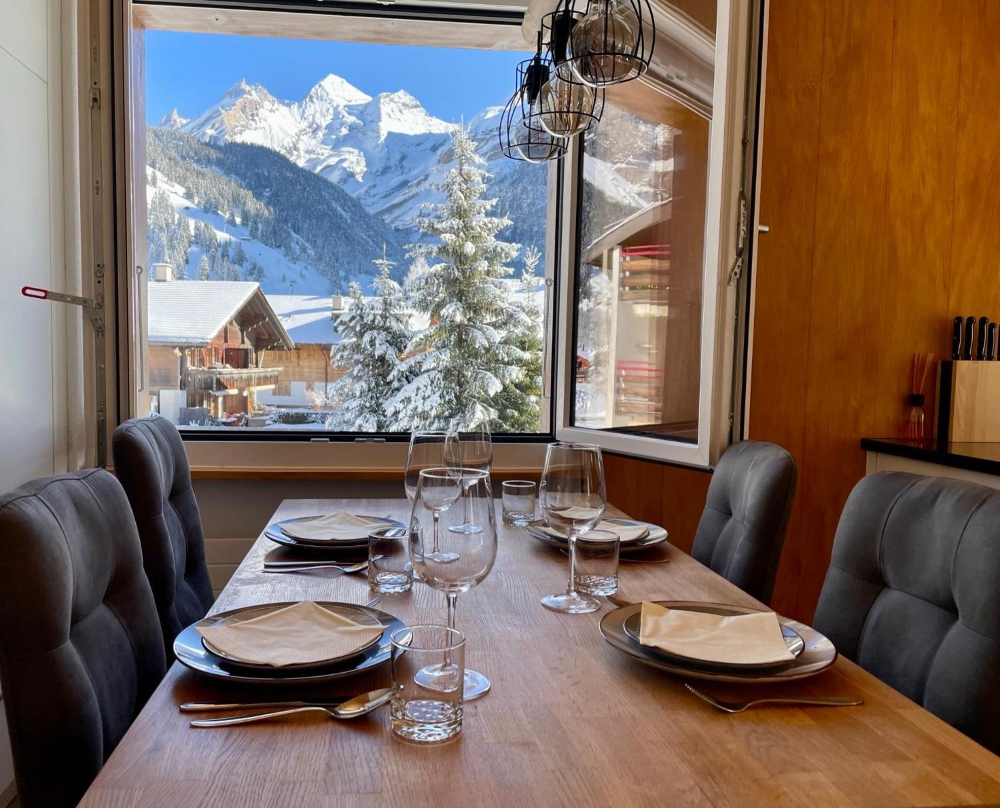Swiss Alps Lodge Kandersteg Exterior photo